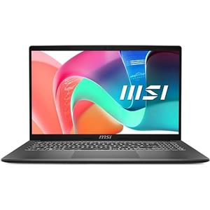 msi Modern 15 F1MG-072IT, Notebook 15.6" FullHD 60Hz, Intel Core 7 150U, Intel Graphics, 1TB SSD PCIe4, 16GB RAM DDR4 3200MHz, WiFi 6E, Win 11 Home [Layout e Garanzia ITA] Grigio
