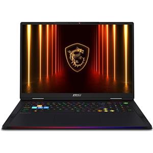msi Raider 18 HX AI A2XWJG-856IT, Notebook Gaming 18" UHD+ 120Hz MiniLED, Intel Core Ultra 9 285HX, Nvidia RTX 5090 24GB GDDR7, 2TB PCIe4, 32GB RAM DDR5, Win 11 Home [Layout e Garanzia ITA]