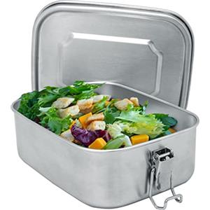 NERTHUS FIH 940 lunch box acciaio inox 800 ml ermetica riutilizzabile trasporto alimenti