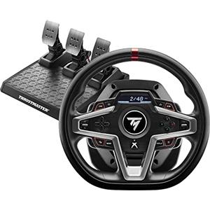 Thrustmaster T248 Volante da Corsa & Pedali Magnetici - Force Feedback Ibrido da 3,1 Nm - Display Dashboard Interattivo - Per Xbox Series X|S, Xbox One e PC - Licenza Ufficiale