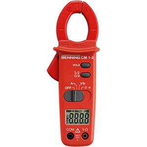 Benning CM 1-2 - Multimetro a pinza di corrente, 044062
