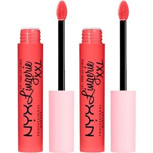 NYX Professional Makeup Lip Lingerie XXL Rossetto Liquido Matte 03 XXPose Me No Transfer Formula Vegana Lunga Tenuta - 2 Rossetti