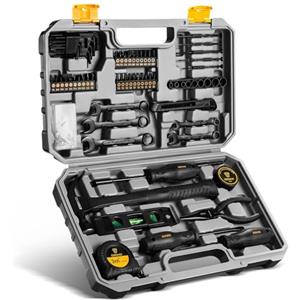 DEKO Cassetta Attrezzi Completa Professionali 148 Pezzo, Kit Set Attrezzi da Lavoro in Offerta, Valigetta Attrezzi, Fai da Te Attrezzi, Adatto per la Riparazione Domestica, Ufficio, Giardino