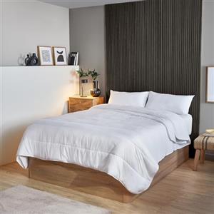 PIKOLIN Home - Piumone Quattro Stagioni Ipoallergenico 180 x 220 cm | Sistema DUO 150+300gr| Fibra Ecolofil| per Letto Piazza e Mezza 100/105 cm