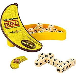 BANANAGRAMS Asmodee BANANAGRAMS Duel Family Game Gioco di Parole 2 Giocatori da 7+ Anni 10+ Minuti Tedesco