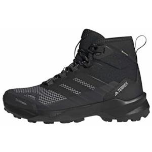 adidas Uomo Terrex Skychaser Ax5 Mid Gore-Tex Climawarm+ Hiking Shoes, Core Black/Core Black/Carbon, 44 2/3 EU