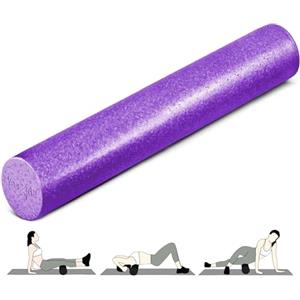 Yes4All Foam Roller - Rullo In Schiuma Ultra Leggero In EPP Ad Alta Densità Lungo 30/45/61/91 CM Per Schiena, Gambe, Allenamenti, Punti Trigger, Palestra, Pilates, Fitness, Yoga, Tessuti Profondi