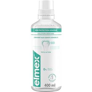 ELMEX - Collutorio Cura Protezione Morbidezza - Tripla azione per denti sensibili e protezione carie - Senza alcool