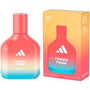 adidas Vibes Happy Feels Eau de Parfum, per Tutti, Vivace ed Esaltante, Profumo a Lunga Durata, Pompelmo e Gelsomino, 50 ml