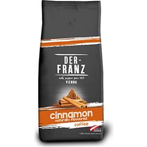 Der-Franz caffè, aromatizzato alla Cannella, Caffè Miscela di Arabica e Robusta chicchi interi, 1000 g