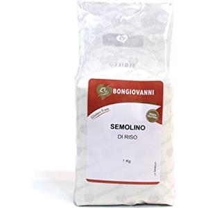 BONGIOVANNI FARINE E BONTA' NATURALI Semolino di Riso 1Kg