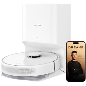 DREAME D10 Plus Gen 2 Robot Aspirapolvere Lavapavimenti con Svuotamento Automatico Polvere, Navigazione LiDAR Rilevamento Ostacoli, Aspirazione 6000Pa Tappeti Peli Animali, Autonomia 285min