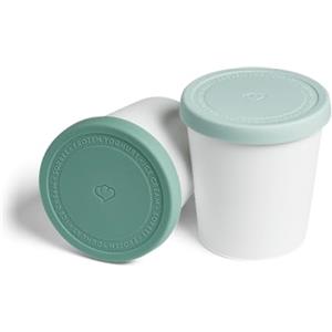 Springlane Kitchen Set di Contenitori per Gelato da 2 Pezzi 1L, Contenitori Alimentari BPA-free, Contenitore Congelatore, Contenitore per Conservare