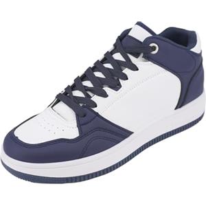 JOMIX Scarpe Uomo Alte Sneakers Uomo Casual con Stile Basket Suola Antiscivolo Design Minimal Leggere e Comode per Passeggiate Uso Quotidiano MBO255296 Khaki 44