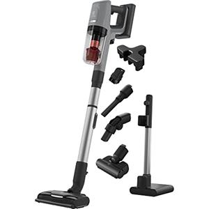 Electrolux Ultimate 800 EP81AB25UG, Scopa Elettrica Senza Filo Potente, Spazzola PetPro+ per Peli di Animali, Filtro a 5 Fasi, Autonomia fino a 35 min, 6x Potenza di Aspirazione, 79 dB, Grigio Scuro