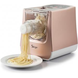 Sirge PASTARITA Macchina per la Pasta 300 W - 22 Trafile - 900gr di pasta - Estrusione Verticale - 6 programmi + 2 MANUALI - kit ravioli omaggio