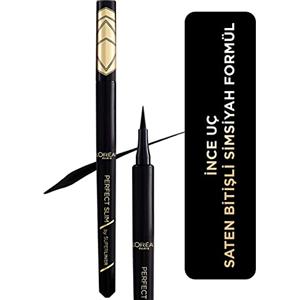 L'Oreal Paris L'Oréal Paris Eyeliner In Penna Superliner Perfect Slim, Tratto Preciso, Tenuta Fino A 24h, Colore: Intense Black, 01 Intense Black