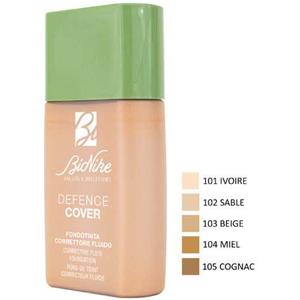 Bionike Defence Cover Fondotinta Correttore Fluido 102 Sable SPF30 - Alta Coprenza e Texture Leggera, 40 ml