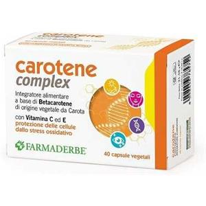 FARMADERBE Srl Carotene complex 40 capsule