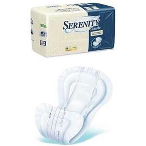Serenity Classic Pannolone Sagomato Extra 30 Pezzi - Tessuto Non Tessuto, Assorbimento Rapido per Incontinenza