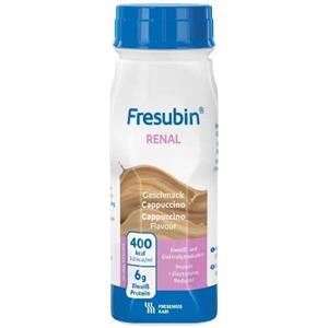 Fresubin RENAL Cappuccino - Alimento Medico Completo con 2 kcal/ml, Fibra e Ridotto Contenuto di Proteine