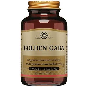 SOLGAR IT. MULTINUTRIENT SpA Golden gaba 50 capsule vegetali