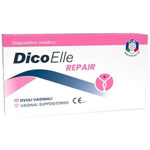 AG PHARMA DICOELLE REPAIR - 10 Ovuli Vaginali per Trattamento di Vulvovaginiti e Cerviciti