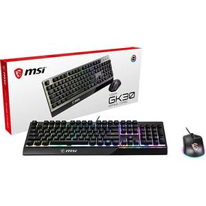 MSI Vigor GK30 Combo GM11 Gaming Keyboard RGB - ITA