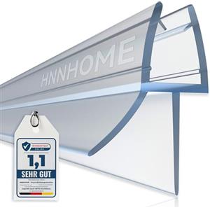 HNNHOME - Coppia di strisce di guarnizioni per pannello di vasca/doccia, per vetro da 4-6 mm, distanza fino a 2 mm