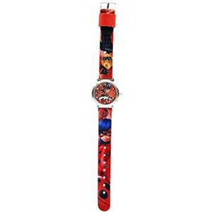 Joy Toy Orologio Analogico al Quarzo Unisex Bambino con Cinturino in Stoffa 17062, Multicolore, 4,7 X 1,9 X 24,5 Cm