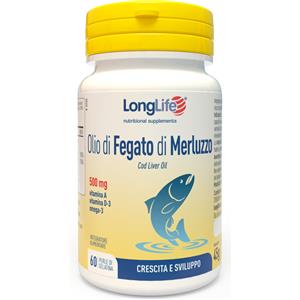LONGLIFE Srl LONGLIFE OLIO FE M 500MG 60PRL