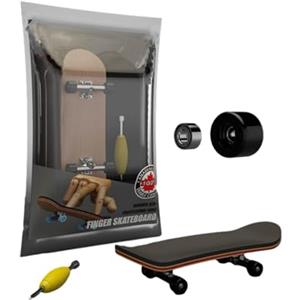 Generico Skateboard Professionale da - Legno di Acero A 5 Strati, Scatola Antiscivolo per Ridurre La Pressione, Giocattoli da Skateboard per, Tavola con Scatola Antiscivolo in PU per Impiegati E Stud