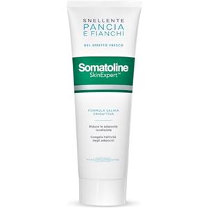 Somatoline SkinExpert Snellente Pancia e Fianchi Gel Effetto Freddo 250ml | Formula Salina Crioattiva Mentolo Naturale | Microcirculation Action | Riduce Adiposità | Congela Adipociti