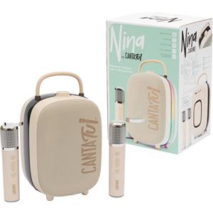 Canta Tu 8056379200376 Altoparlante portatile/per feste Beige 20 W