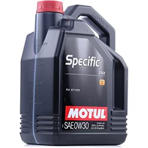 Motul Olio motore sintetico specifico Motul Specific 2312 0W-30 PSA B71 2312 5 litri