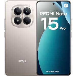 XIAOMI Redmi Note 15 Pro 12+512 Titanium (No power adapter included)