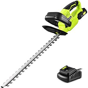 SnapFresh Tagliasiepi a Batteria 20V, Leggero 2,15 kg, 55 cm Lunghezza di Taglio, Distanza Denti 14 mm, 2800 SPM, Tagliasiepi Elettrico per Giardino, Siepi, Arbusti e Cespugli