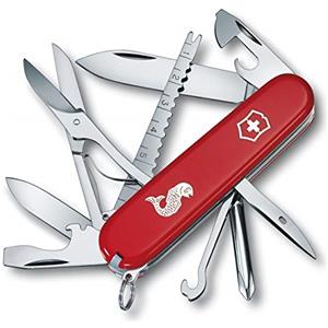 Victorinox, Fisherman, Coltellino Svizzero, Originale, Multiuso, Campeggio, 18 Funzioni, Lama, grande, Apriscatole