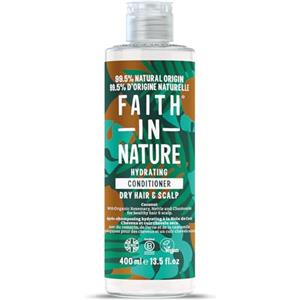 Faith In Nature Balsamo Biologico al Cocco, Idratante per Capelli e Cuoio Capelluto Secchi, Vegano e Cruelty Free, Senza SLS, Siliconi e Parabeni, 400 ml
