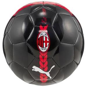 PUMA A.C. Milan - Mini Pallone Prematch, Pallone da Calcio e da Allenamento, Prodotto Ufficiale, Taglia Mini 3, Nero