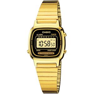 Casio Orologio CASIO da donna LA670WGA-1DF Acciaio PVD oro dorato Vintage