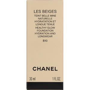 Chanel Les Beiges Healthy Glow Foundation B10 Fondotinta 30 ml Donna