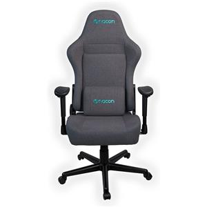 Nacon PCCH-380 Sedia Gaming Ergonomica Reclinabile con Braccioli 2D e Cuscino Lombare - Grigio Scuro