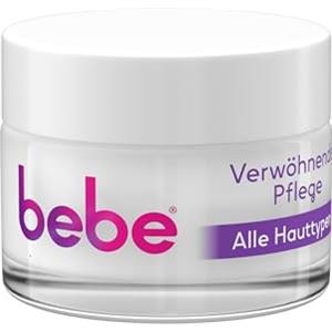 bebe Cura coccolosa, 50 ml, umidità duratura con profumo di fiori di luna