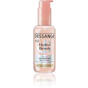 DESSANGE - Siero per capelli senza risciacquo Thermo-Protector Hydra Brush - Acido Ialuronico & Olio di Rosa - Idrata, Protegge & Definisce - Capelli esposti ai riscaldatori - 110ml