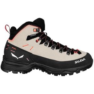 Salewa Alp Mate Winter Mid Wp W - scarpe da trekking - donna, Oatmeal/Black