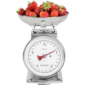 Profi Cook ProfiCook Bilancia da cucina analogica meccanica retrò fino a 5 kg con funzione Tara, facile da leggere PC-KW 1247