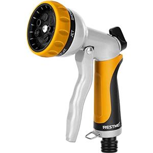 RESTMO Pistola Irrigazione Giardino, Pistola Acqua Giardino Giallo