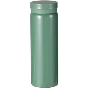 Boenkush Piccola Borraccia Termica - Bottiglia d'Acqua Carina per Bevande Calde e Fredde, Mantiene Caldo per 6 ore e Freddo per 12 ore - Verde 280 ml