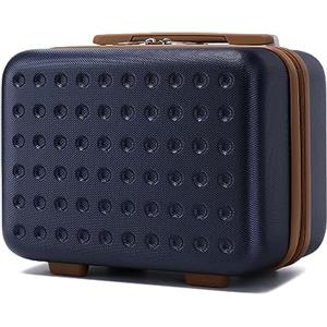 Kono Valigia Piccolo 31cm Piccolo Custodia Rigida di Alta Qualità Leggera e Resistente Trolley,Blu